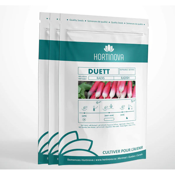 Duett - Graines de radis à pollinisation libre