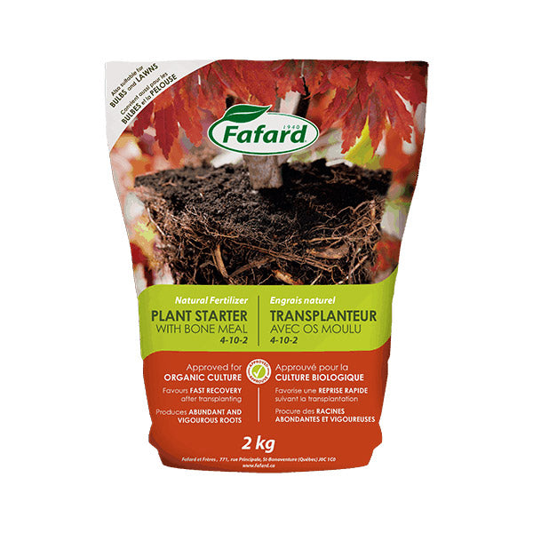 Fafard Engrais naturel pour plantes avec farine d'os (4-10-2)