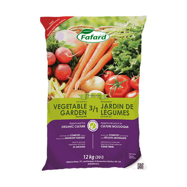 Terreau 3/1 pour Potager 25L