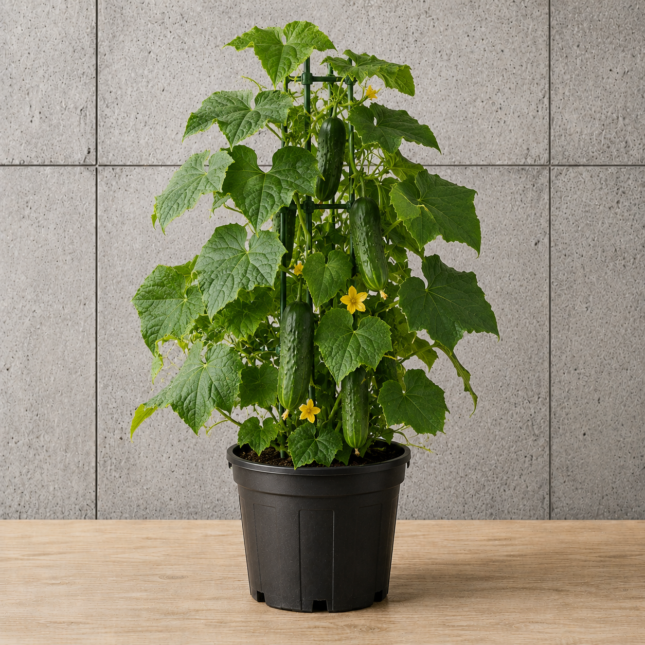 Potted Cucumber
