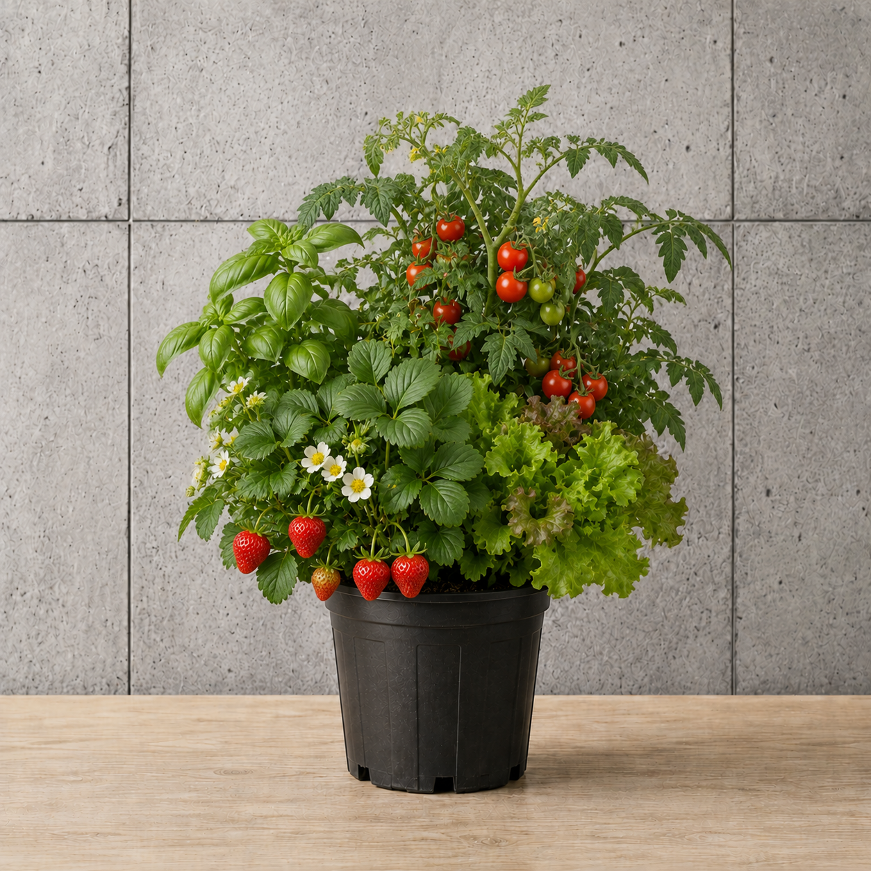 Potted Vegetables & Fruits