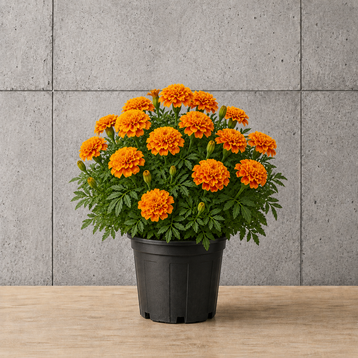 Potted Tagetes