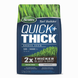 Semences de gazon Quick + Thick™ Scotts® Turf Builder® Mélange soleil et ombre