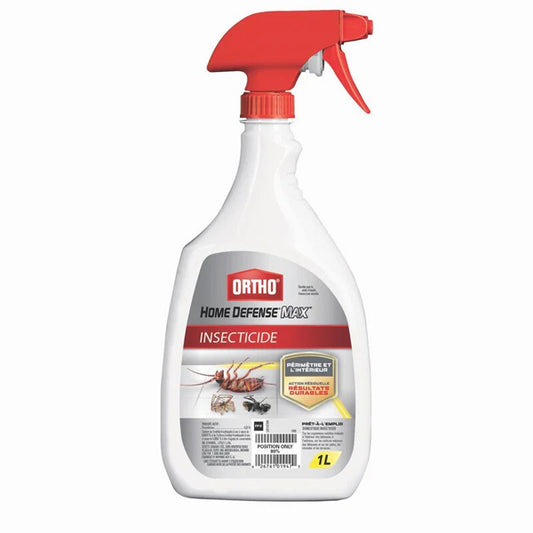 Ortho® Home Defense MAX® Lutte contre les insectes du périmètre et de l'intérieur Prêt à l'emploi