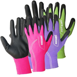 MAXFEEL - Gants femme violet/rose/vert 