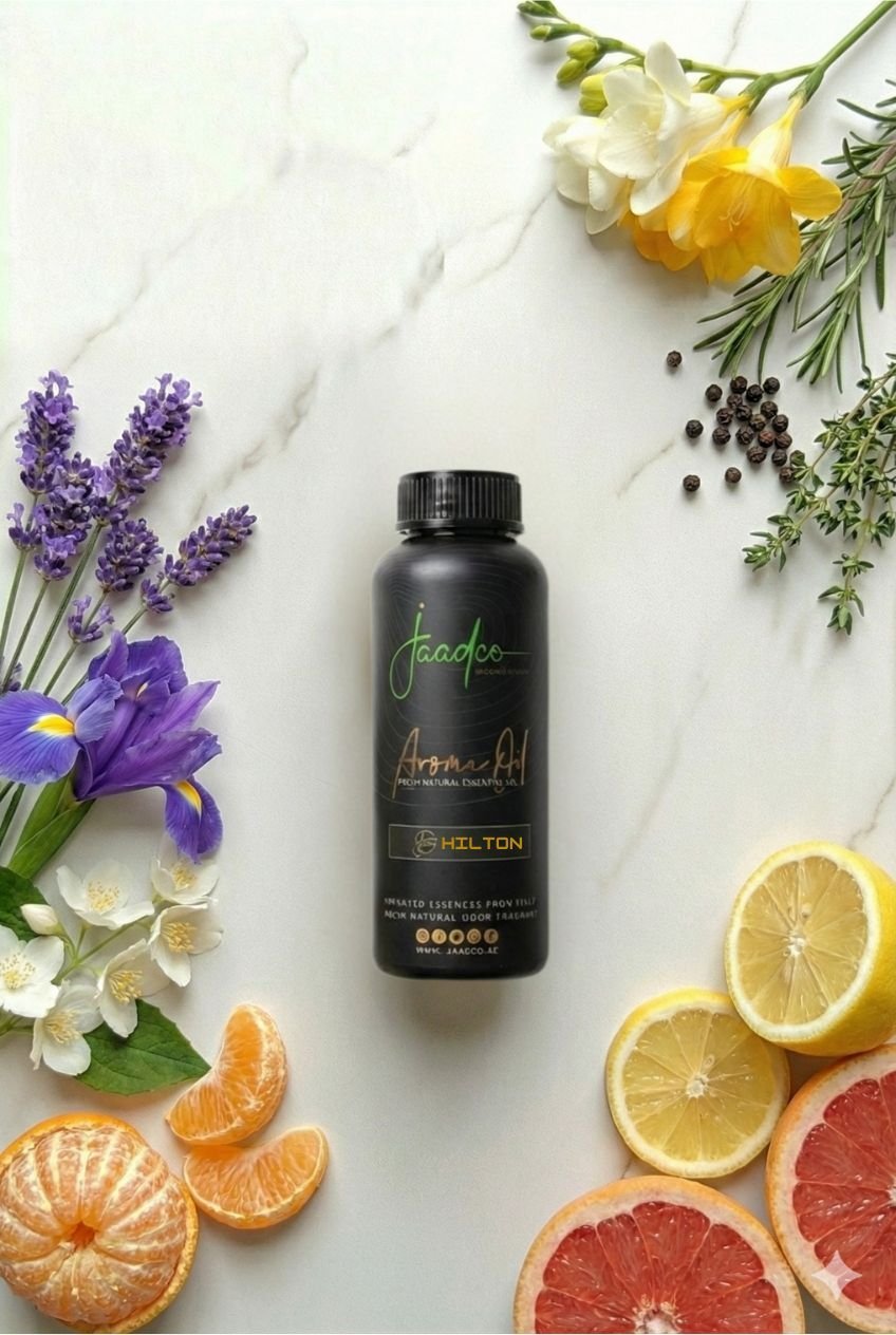 Hilton Essential Oil – 500ml | Fresh Herbal-Floral HVAC Scent Oil