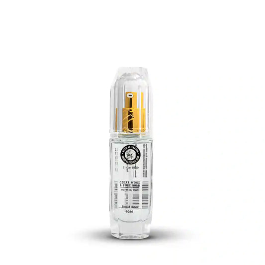 Cedar & Gold Shampoo & shower