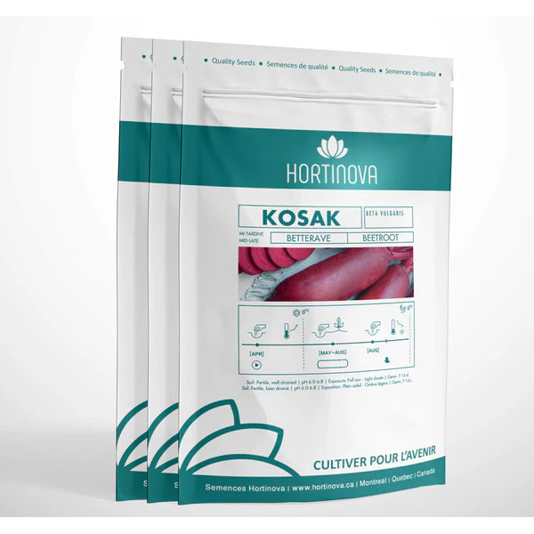 Kosak - Open Pollinated Red Beet Seeds