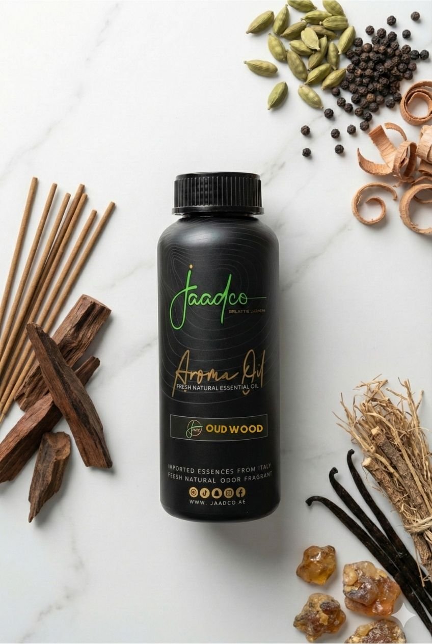 Oud Wood Essential Oil – 500ml | Luxurious Spicy-Woody HVAC Scent Oil