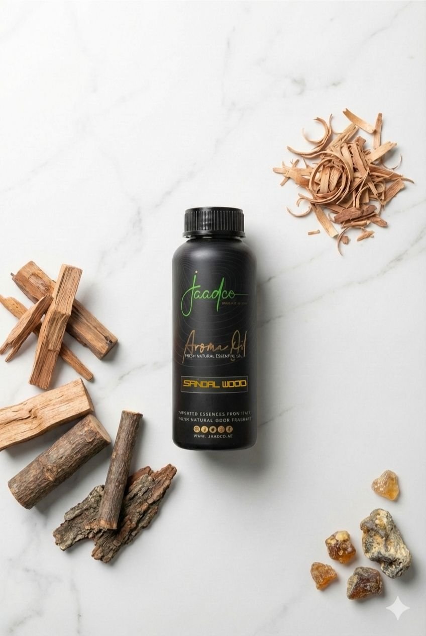 Sandalwood Essential Oil – 500ml | Pure Woody-Musk HVAC Scent Oil