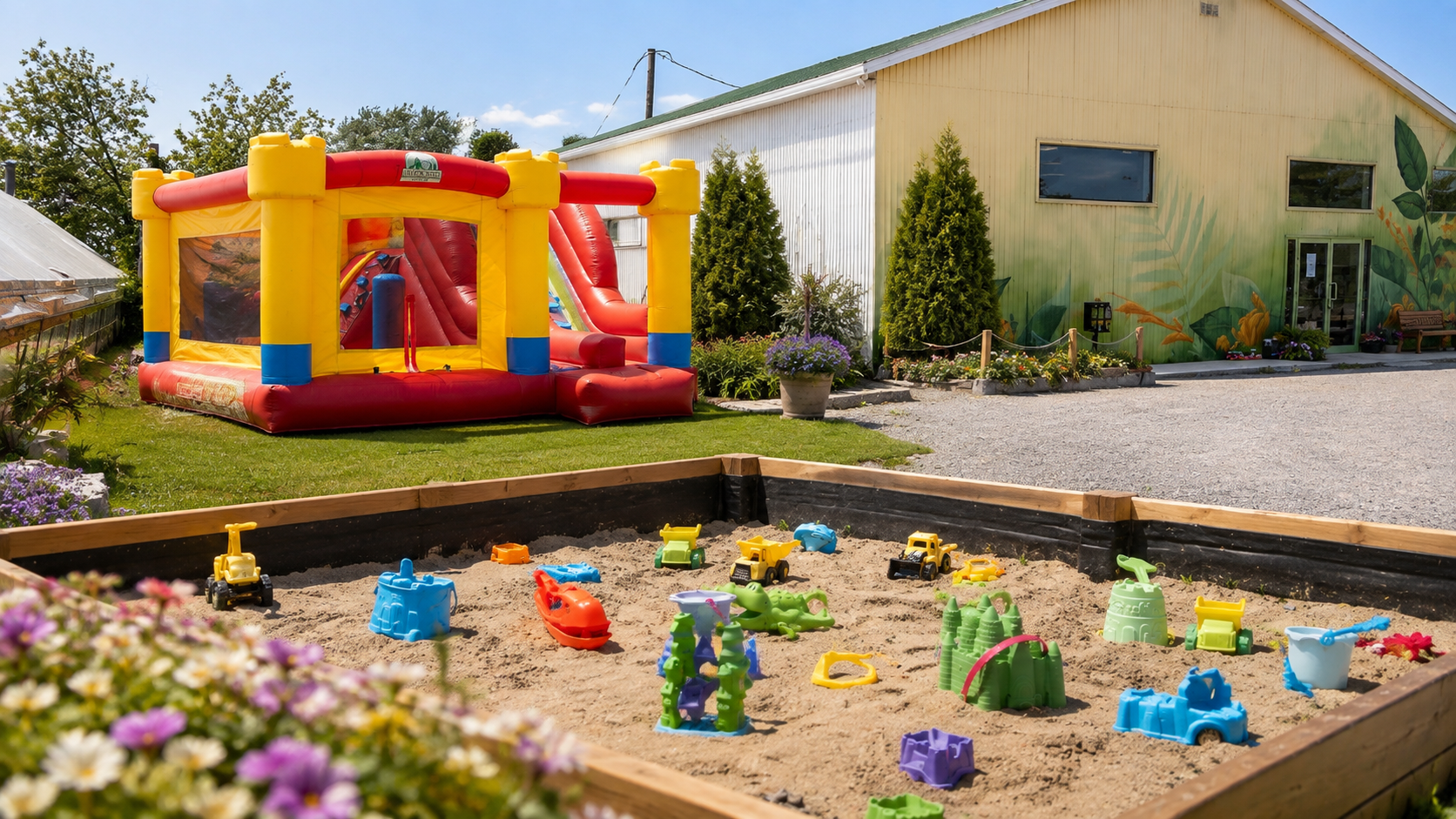 Aires de jeux pour enfants et divertissements en plein air